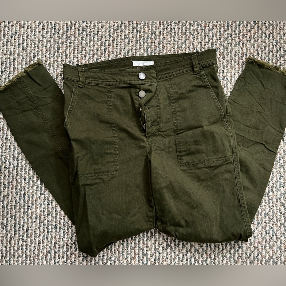 Loft Pants Size 4 High Waist Skinny